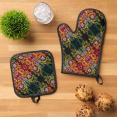 ,ポルトガル 鍋つかみ&鍋敷きセット (トップダウン)