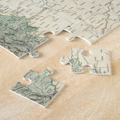 ポルトガル(1801年)のヴィンテージの地図 ジグソーパズル (側面)