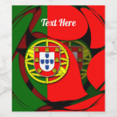 ポルトガル#1 ワインラベル (シングルラベル)