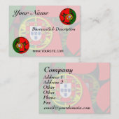 ポルトガル#1 名刺 (正面/裏面)