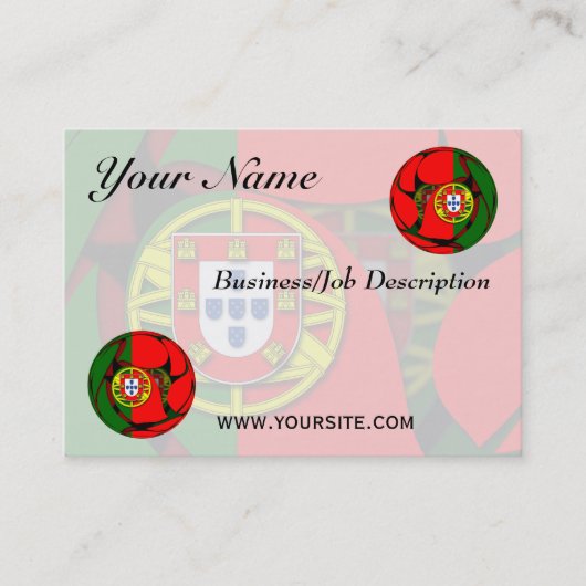 ポルトガル#1 名刺 (正面)