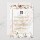 ポルトガル | Casamento Boho Capim dos Pampas 招待状 (裏面)