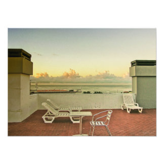 ポルトガル: Funchal Sunrise Photo フォトプリント
