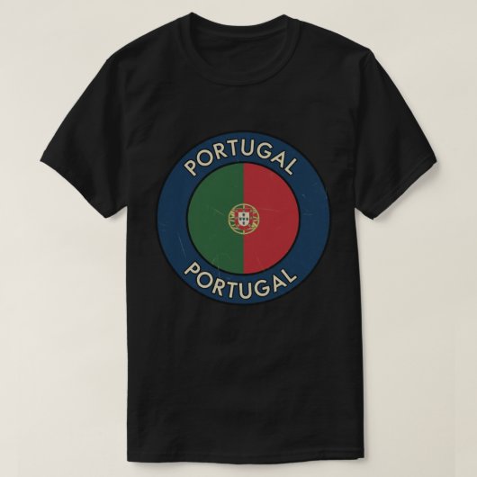 ポルトガル Tシャツ (デザイン正面)