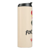 ポルトガルBarcelosのルースターのシンボル タンブラー (回転左)