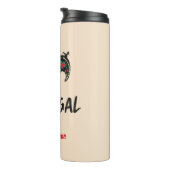 ポルトガルBarcelosのルースターのシンボル タンブラー (回転右)