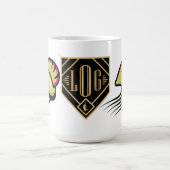 ポルトガルCAD O'Warまたは紳士FFのロゴの変形させるマグ モーフィングマグカップ (中央)