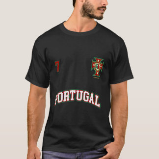 ポルトガルNumber 7サッカーチームスポーツポルトガルFl Tシャツ