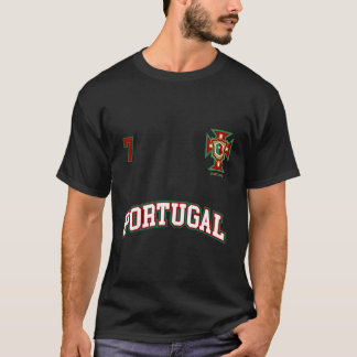ポルトガルNumber 7サッカーチームスポーツポルトガルFl Tシャツ