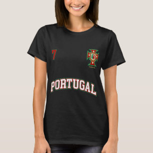 ポルトガルNumber 7サッカーチーム、ポルトガルFスポーツ Tシャツ
