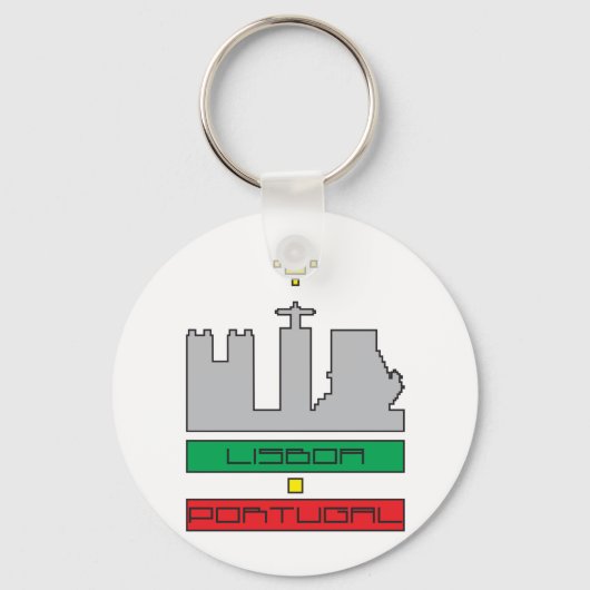 ポルトガルPorta-chavesモニュメントスデリスボア キーホルダー (正面)