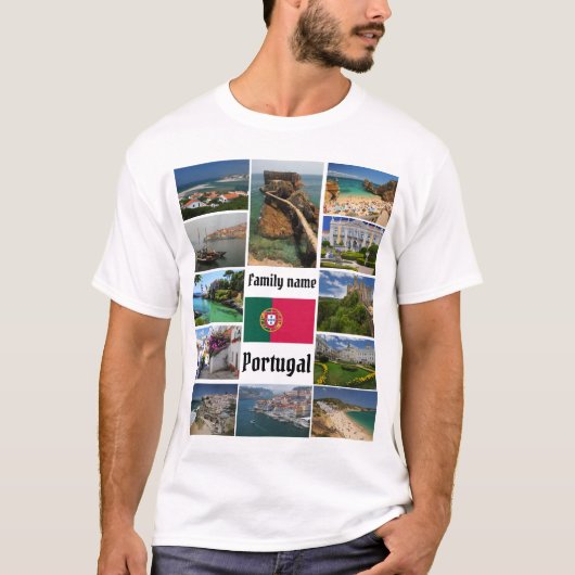 ポルトガルTシャツだ Tシャツ (正面)