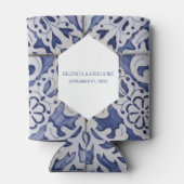 ポルトガ素朴ルタイル結婚式の引き出物 缶クーラー (裏面)