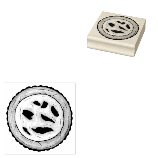 ポルトグゼパステルデナタエッグカスタードタートパティシリー ラバースタンプ (押印)