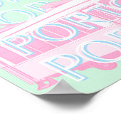 ポルトトラベルアート,ポルトガル旅行アート,パステル ポスター (角)