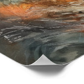 ポルトハウンドドッグアートプリントポスター ポスター (角)