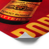 ポルトピッターズヴィンテージポスターヨーロッパ ポスター (角)