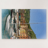 ポルトフィノのボート,イタリア – 20 x 30インチ ジグソーパズル (横)