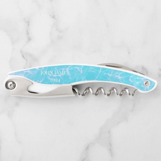 ポルトフィノアクアホワイトビーチパーティーコルク ソムリエナイフ (正面)