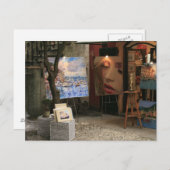 ポルトフィノイタリアストアフロント ポストカード (正面/裏面)