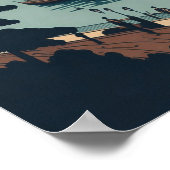 ポルトフィノイタリアトラベルアートヴィンテージ ポスター (角)