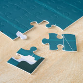 ポルトフィノイタリアレトロトラベルアートヴィンテージ ジグソーパズル (側面)