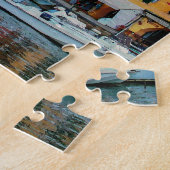 ポルトフィノイタリアRivieraヨーロッパ旅行 ジグソーパズル (側面)