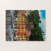 ポルトフィノイタリアRivieraヨーロッパ旅行 ジグソーパズル (横)