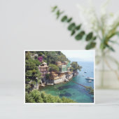 ポルトフィノ澄んー海 ポストカード (スタンド正面)