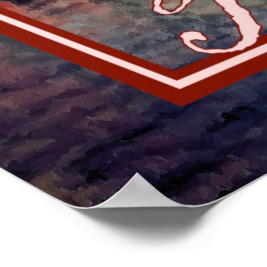 ポルトフィノ,イタリア – 絵画の効果 ポスター (角)