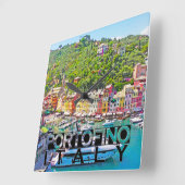 ポルトフィノ スクエア壁時計 (傾斜)