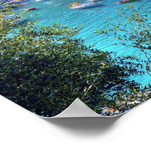 ポルトフィノ ポスター (角)