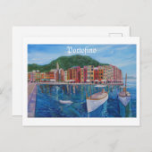 ポルトフィ地中海のノパールオブリイタリアンビエラ ポストカード (正面/裏面)