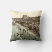 ポルトベロビーチ,エジンバラ,スコットランド クッション (裏面)