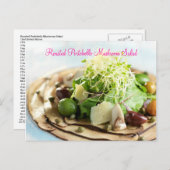 ポルトベロ菌のローストサラダ ポストカード (正面/裏面)