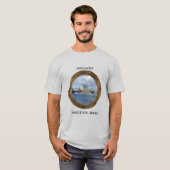 ポルトホールシャツを通してロック Tシャツ (正面フル)