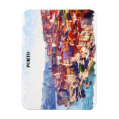 ポルトポルトガルパノラマビュー マグネット (縦)