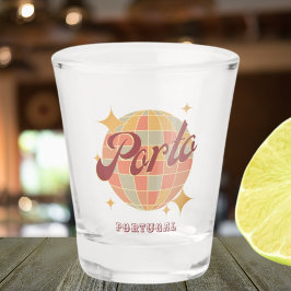 ポルトポルトガルレトロヴィンテージバー ショットグラス