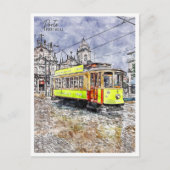 ポルトポルトポルトガルヴィンテージ旅行水の色 ポストカード (正面)