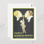 ポルトラモスピントヴィンテージアド ポストカード (正面/裏面)