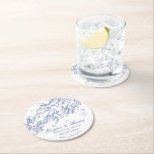 ポルトランドメインカスコベイズコ結婚アスター ラウンドペーパーコースター (インサイチュ)