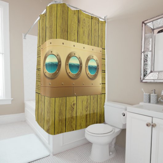 ポルトー航海のルシャワーカーテン シャワーカーテン (インサイチュ)