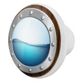 ポルトー航海のル引出しノブ セラミックノブ (右)