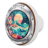 ポルトー航海のル引出しノブ セラミックノブ (右)