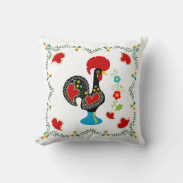 ポルト伝統的ガルの雄鶏 クッション