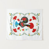 ポルト伝統的ガルの雄鶏 タペストリー (正面(横))