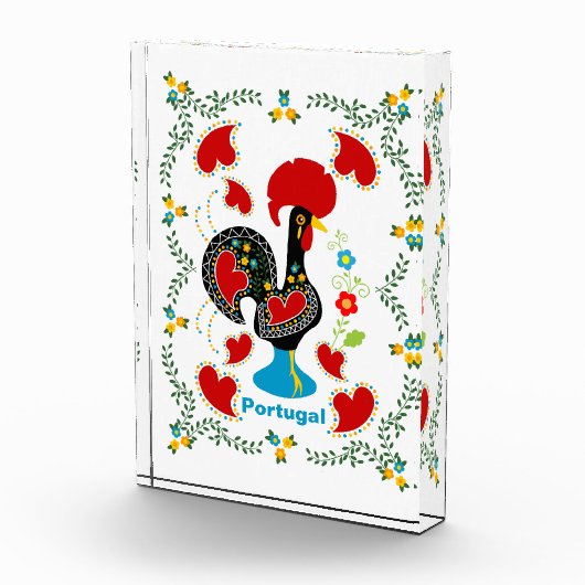 ポルト伝統的ガルの雄鶏 フォトブロック (右)