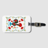 ポルト伝統的ガルの雄鶏 ラゲッジタグ (正面横)