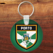 ポルト国旗 キーホルダー (正面)