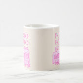 ポルト旅行アート,ポルトガル旅行アート,ピンク コーヒーマグカップ (中央)